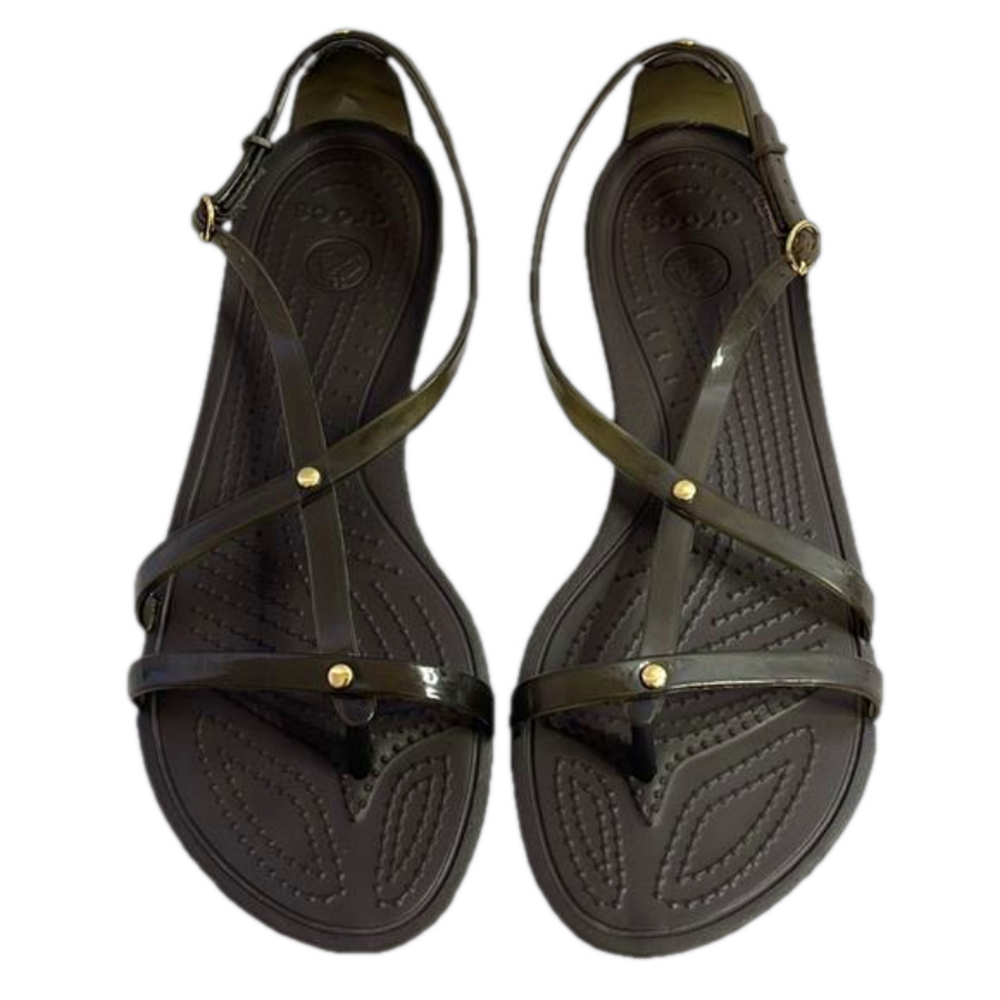 Crocs Women's Size 8 Jelly Comfort Buckle Shoes Beach Summer Sandals